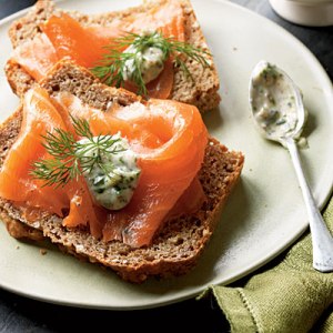 smoked salmon