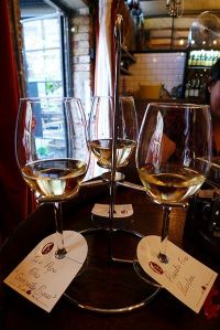 Flight of Fino Sherries at London’s Bar Pepito – Photo by Ewan Munro via Wikimedia Commons 
