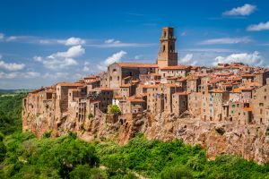 Cliff-side houses of Pitigliano