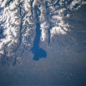 Lake Garda from space - via NASA