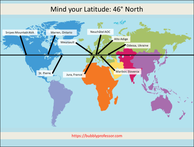 Mind your Latitude: 46° North | The Bubbly Professor
